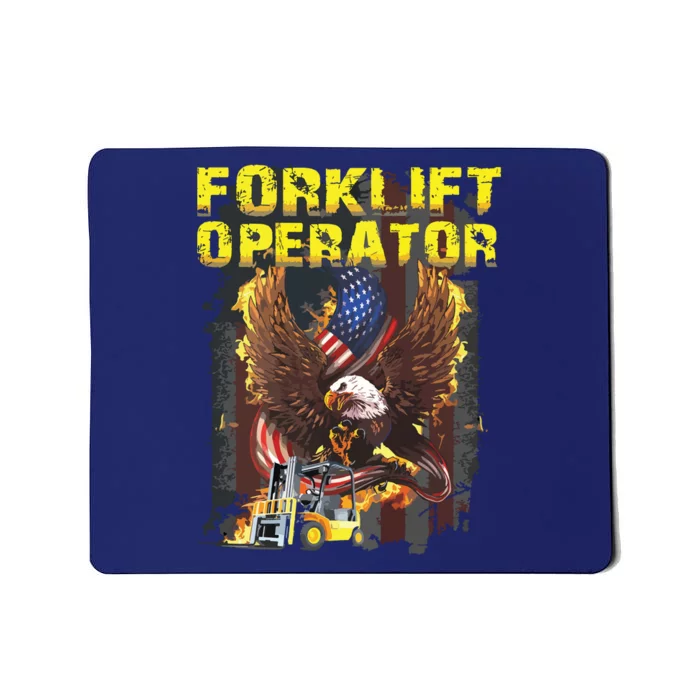 Proud Forklift Operator Mousepad