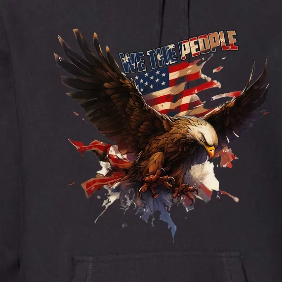 Patriotic fourth of july design 4th of july Premium Hoodie