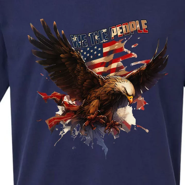 Patriotic fourth of july design 4th of july Sueded Cloud Jersey T-Shirt