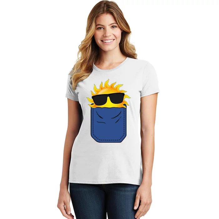 Pocket Full of Sunshines Softball Team Denver Church Merch Women's T-Shirt