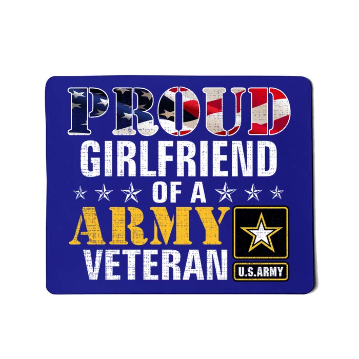 Proud Friend Of A Army Veteran American Flag Military Gift Mousepad