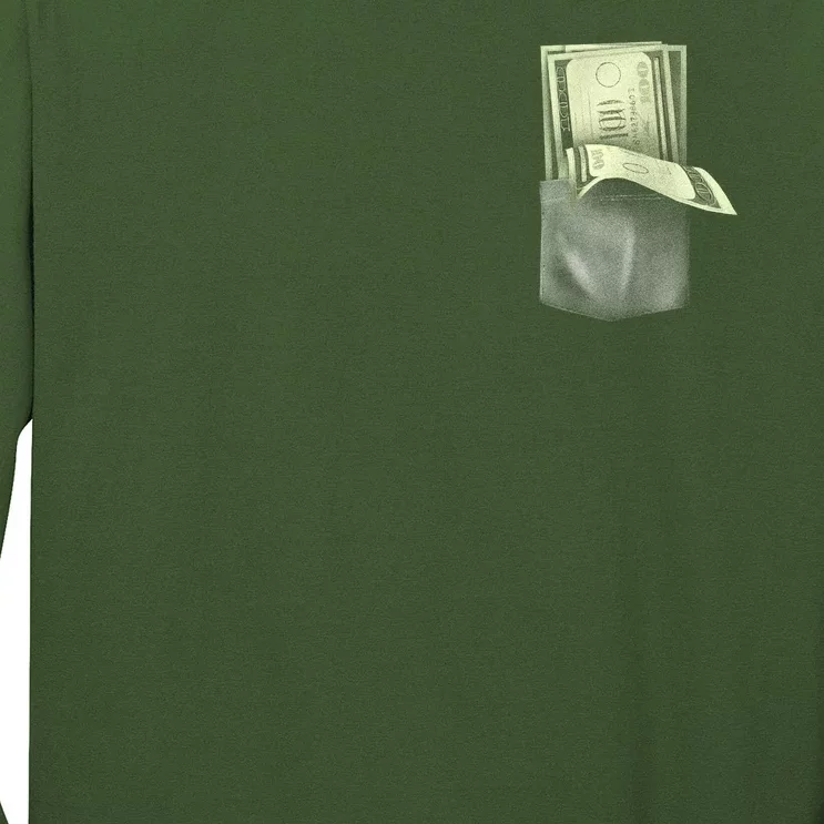 Pocket Full Of Cash Long Sleeve Shirt