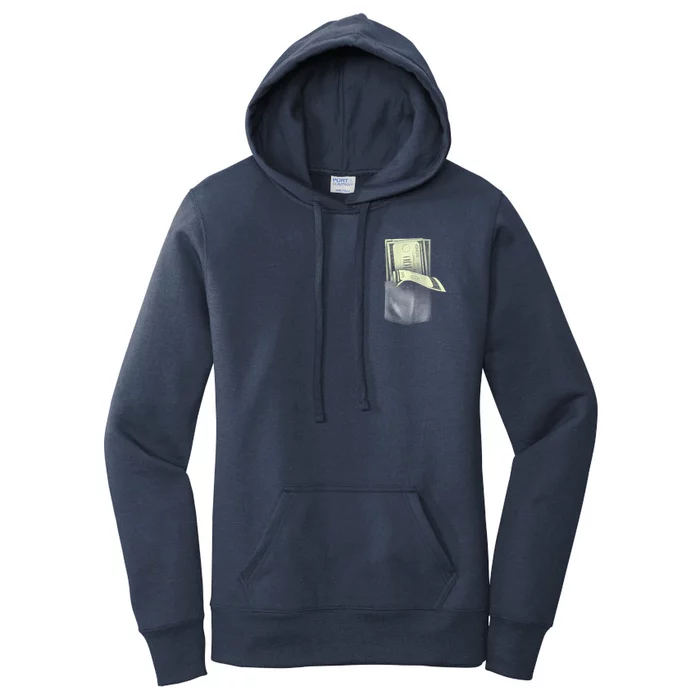 Pocket Full Of Cash Women's Pullover Hoodie