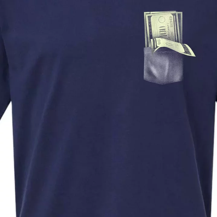 Pocket Full Of Cash Sueded Cloud Jersey T-Shirt