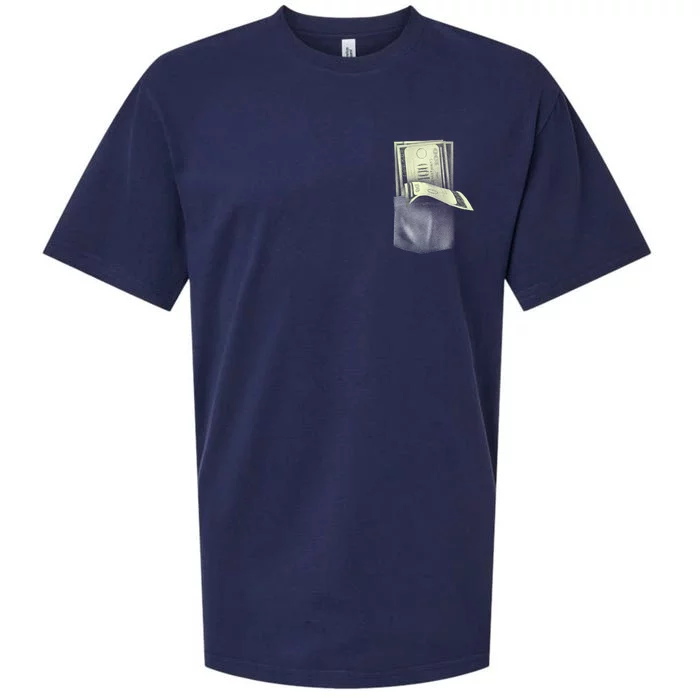 Pocket Full Of Cash Sueded Cloud Jersey T-Shirt