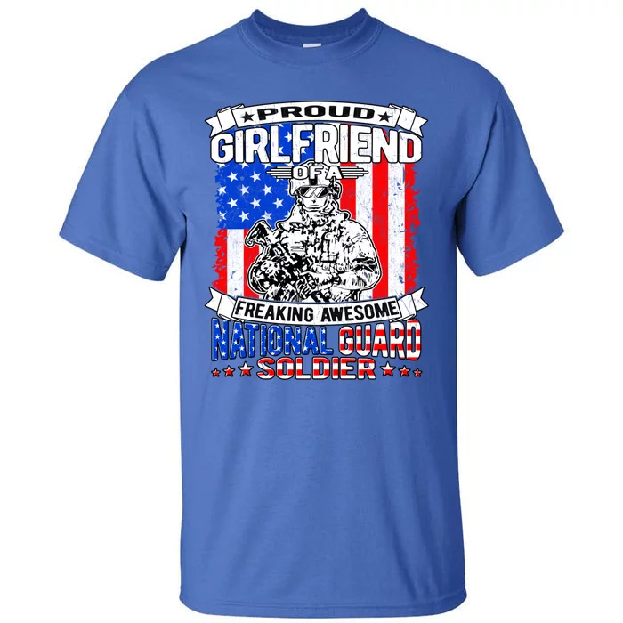 Proud Friend Of A National Guard Soldier Military Lover Cute Gift Tall T-Shirt