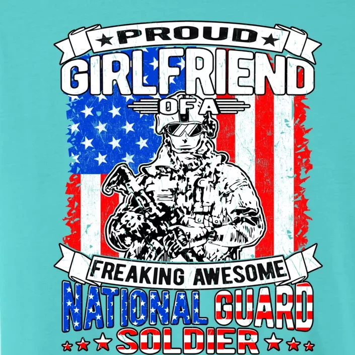 Proud Friend Of A National Guard Soldier Military Lover Cute Gift ChromaSoft Performance T-Shirt