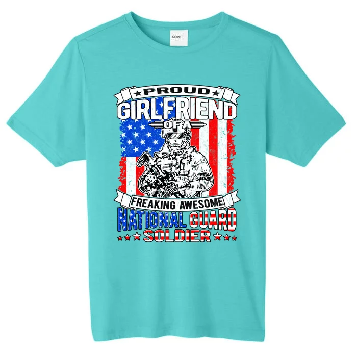 Proud Friend Of A National Guard Soldier Military Lover Cute Gift ChromaSoft Performance T-Shirt