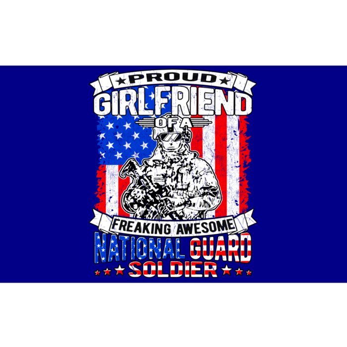 Proud Friend Of A National Guard Soldier Military Lover Meaningful Gift Bumper Sticker