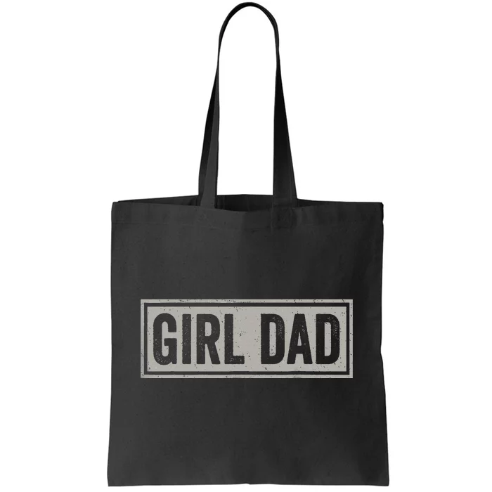 Proud Father of Fathers Day Vintage Tote Bag