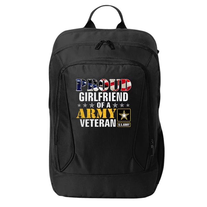 Proud Friend Of A Army Veteran American Flag Military Gift City Backpack