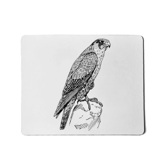 Peregrine Falcon Ornithology Falconer Bird Lover Mousepad