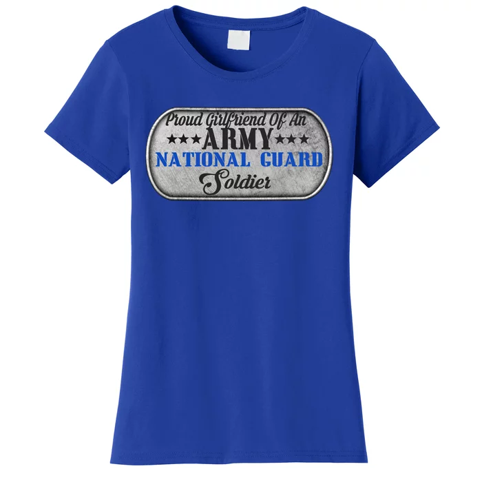 Proud Friend Of An Army National Guard U S Military Great Gift Women's T-Shirt