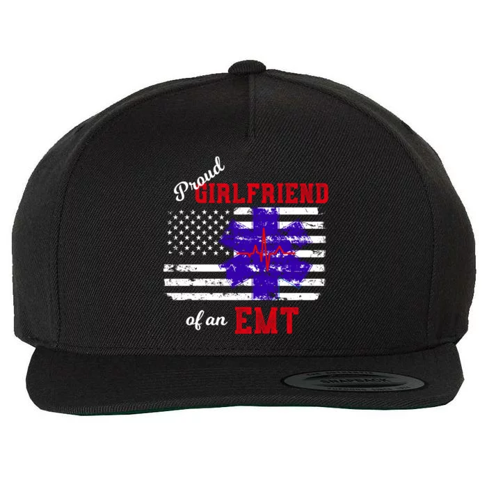 Proud Friend Of An Emt Paramedic Emt Gift Wool Snapback Cap