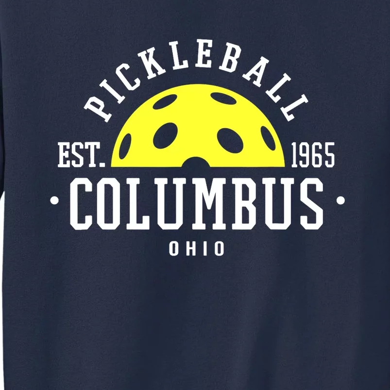 Pickleball For Pickleball Players In Columbus Ohio Yellow Sweatshirt