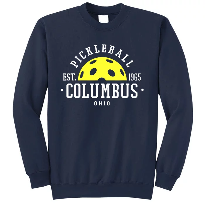 Pickleball For Pickleball Players In Columbus Ohio Yellow Sweatshirt