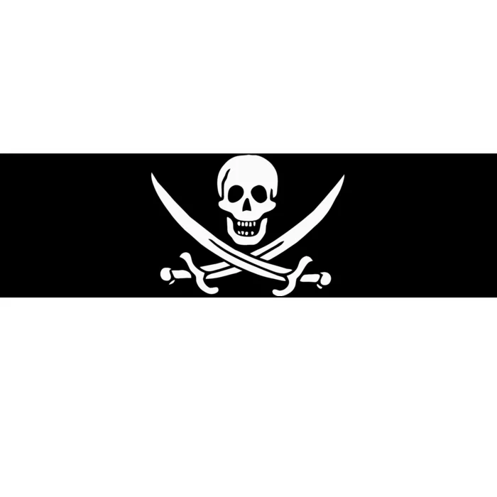 Pirate Flag Bumper Sticker