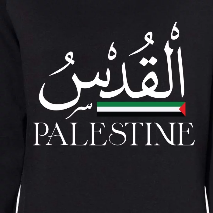 Palestine Flag Palestinians Flag Palestinian Womens California Wash Sweatshirt