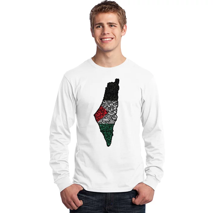 Palestine Flag Palestinian Long Sleeve Shirt