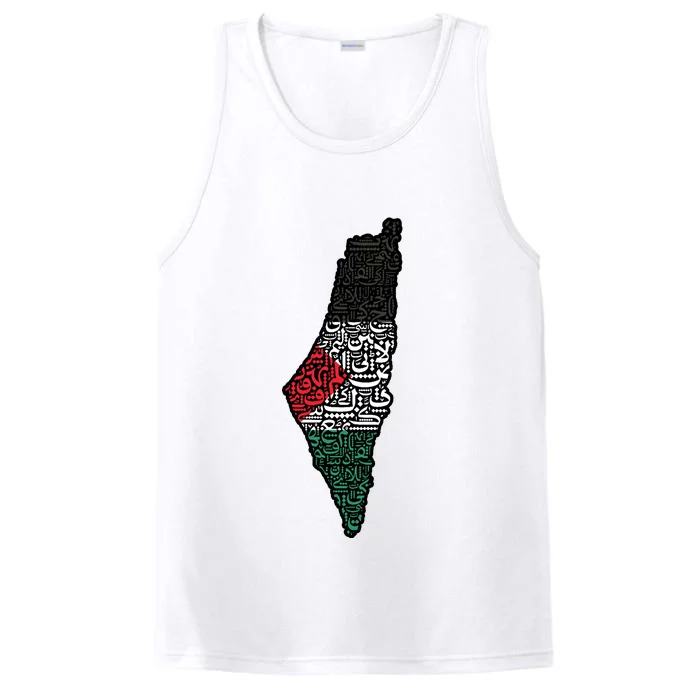 Palestine Flag Palestinian Performance Tank