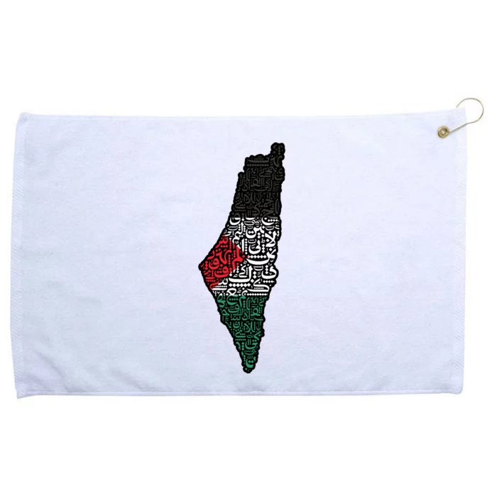 Palestine Flag Palestinian Grommeted Golf Towel