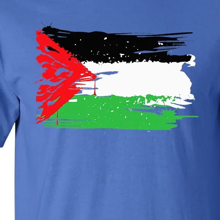 Palestine Flag Tall T-Shirt