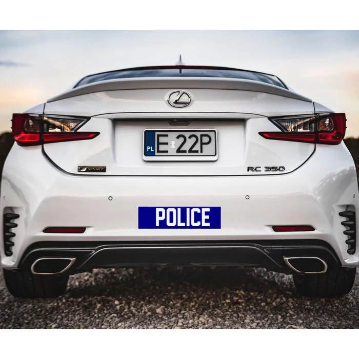 Police For Police Officer Halloween Costume Bumper Sticker