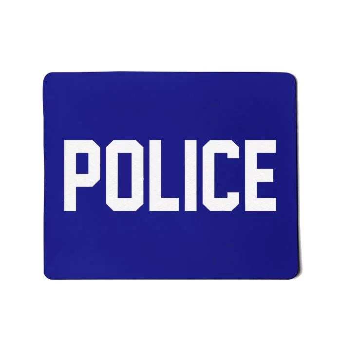 Police For Police Officer Halloween Costume Mousepad