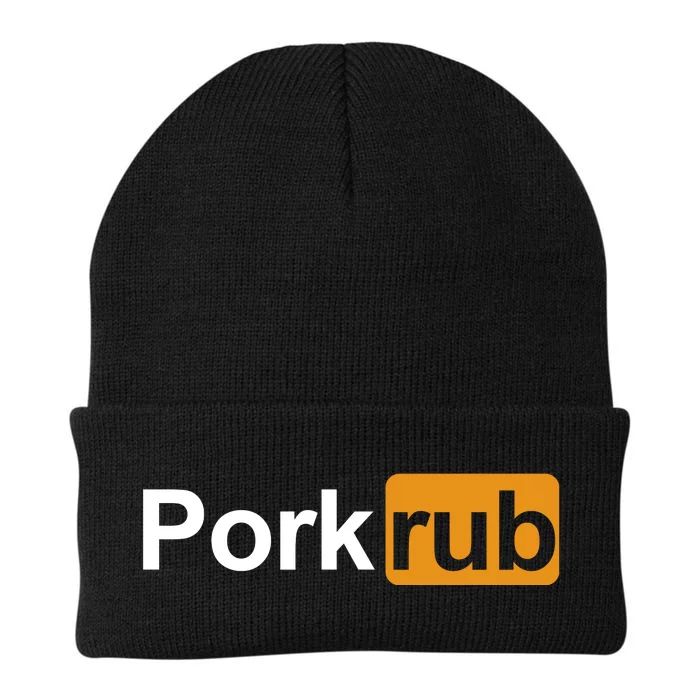 Porkrub Funny Pork Rub Knit Cap Winter Beanie