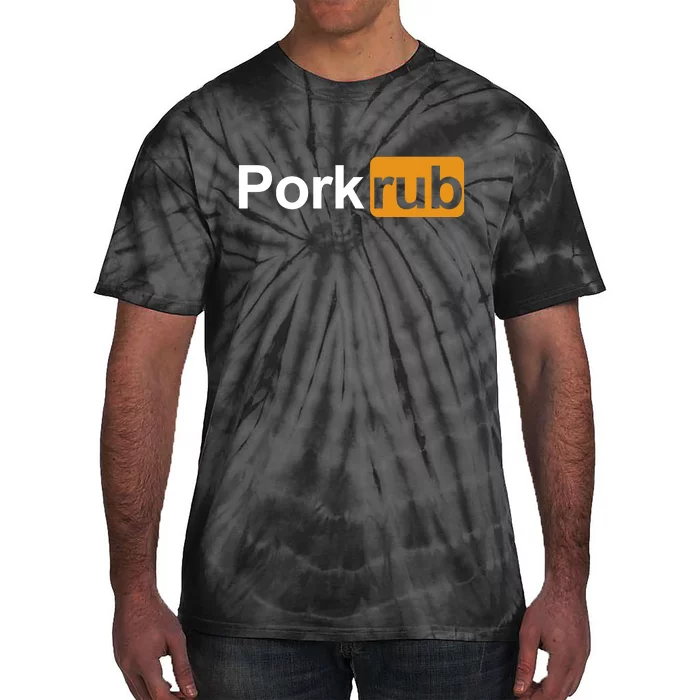 Porkrub Funny Pork Rub Tie-Dye T-Shirt