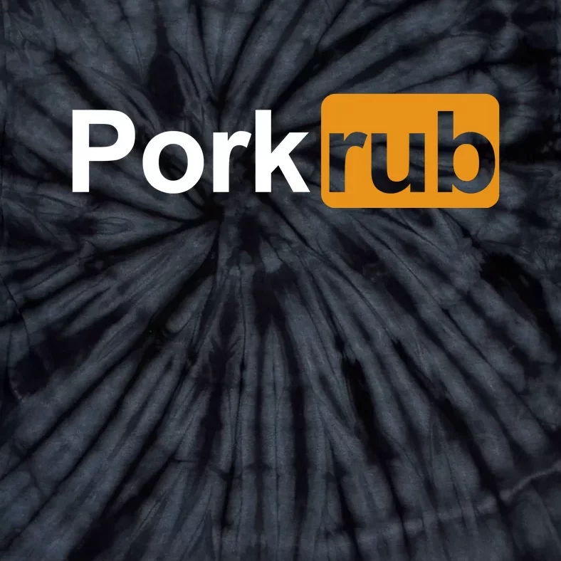 Porkrub Funny Pork Rub Tie-Dye T-Shirt