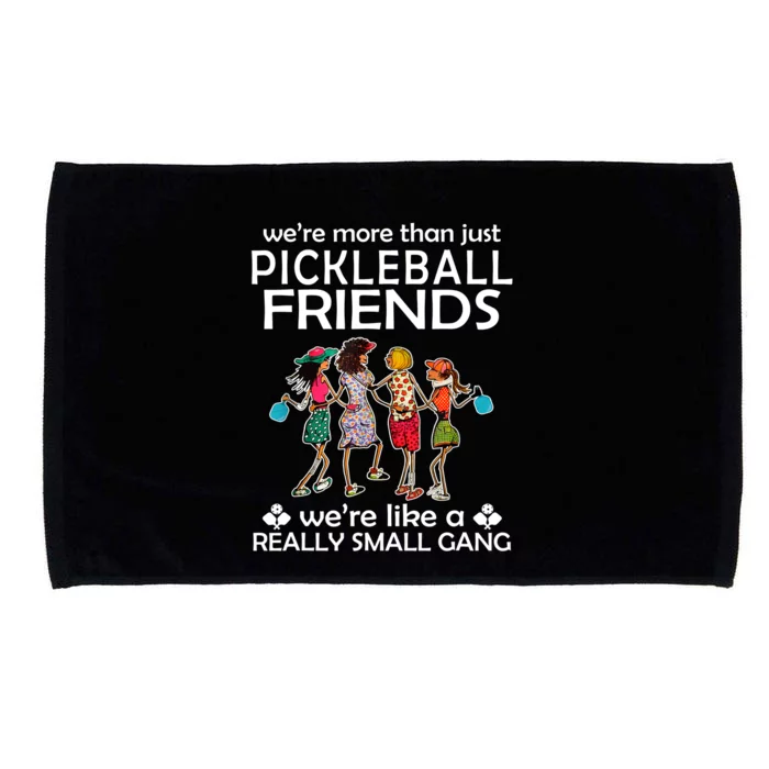 Pickleball Friends Paddleboards Really A Small Gang Enjoying Microfiber Hand Towel