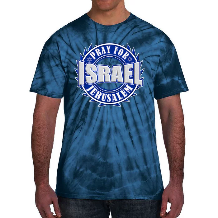 Pray For Peace Jerusalem Israel Christian Religious Tie-Dye T-Shirt