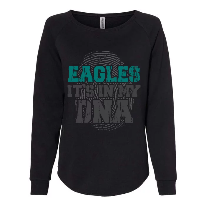 Philadelphia Football Philly Football It's In My DNA Trending Gift Idea Womens California Wash Sweatshirt