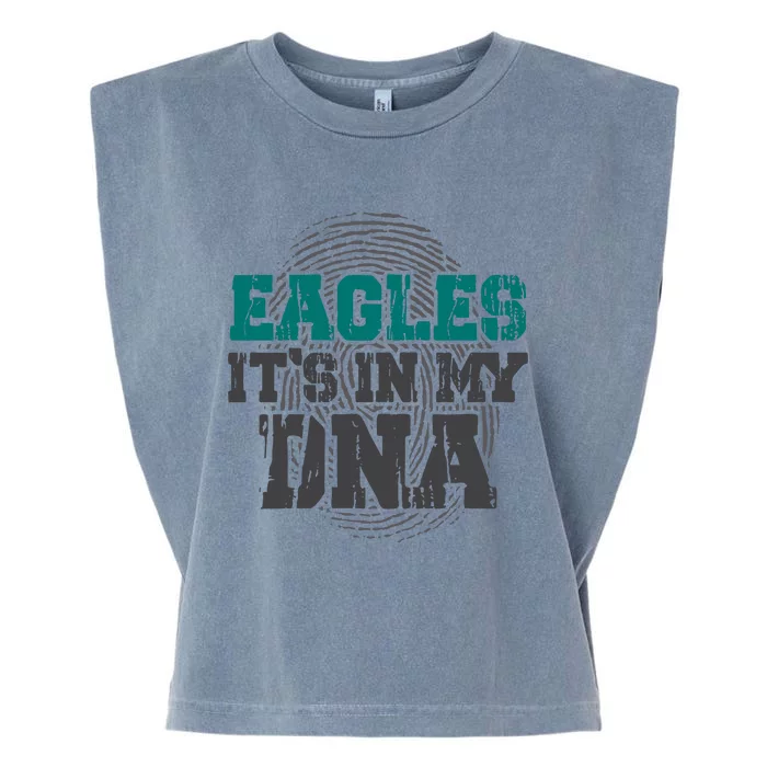 Philadelphia Football Philly Football It's In My DNA Trending Gift Idea Garment-Dyed Women's Muscle Tee