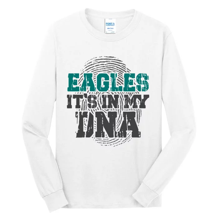 Philadelphia Football Philly Football It's In My DNA Trending Gift Idea Tall Long Sleeve T-Shirt