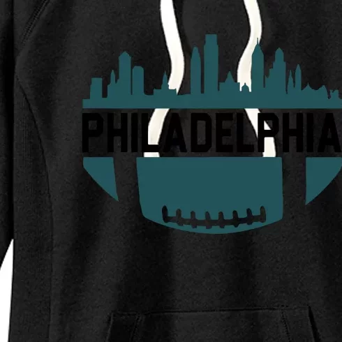 Philadelphia Football Philly Football Fan Trending Gift Idea Lover Women's Fleece Hoodie