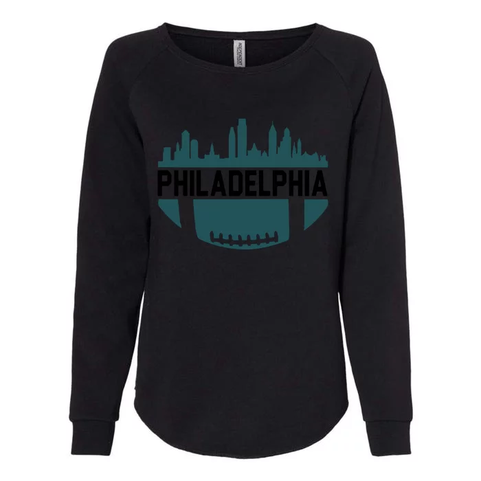 Philadelphia Football Philly Football Fan Trending Gift Idea Lover Womens California Wash Sweatshirt