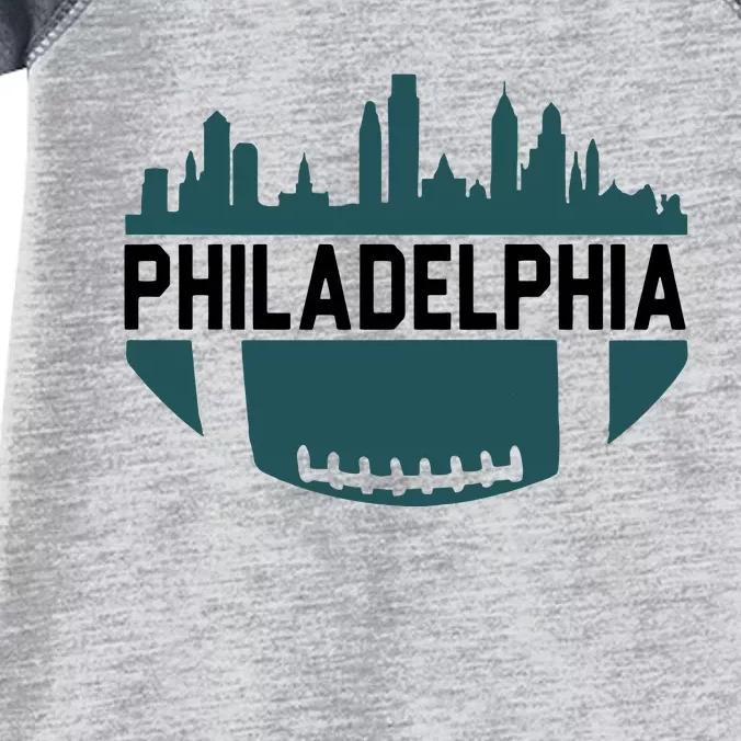 Philadelphia Football Philly Football Fan Trending Gift Idea Lover Infant Baby Jersey Bodysuit