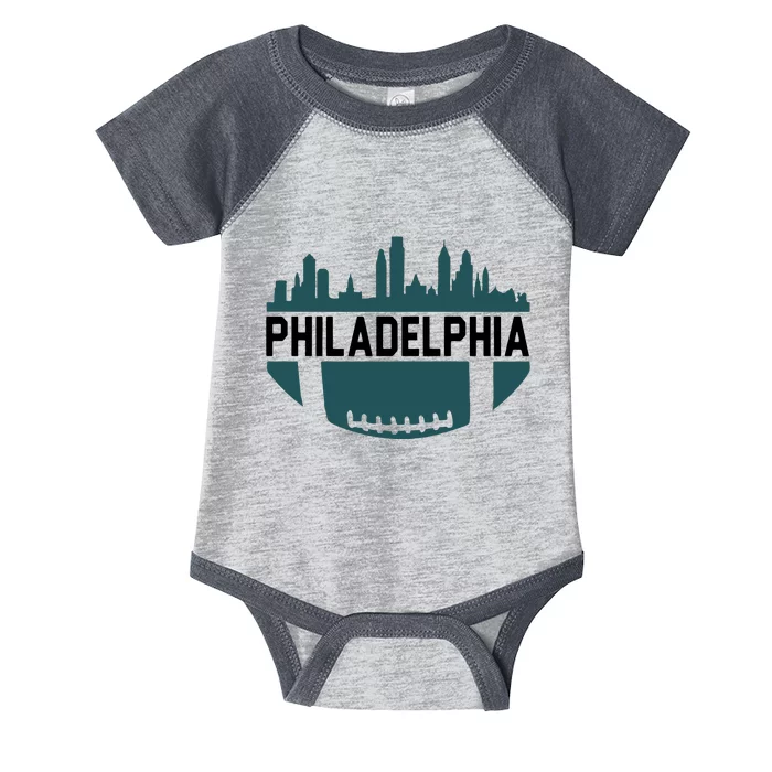 Philadelphia Football Philly Football Fan Trending Gift Idea Lover Infant Baby Jersey Bodysuit