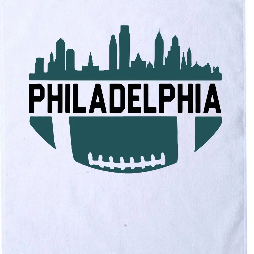 Philadelphia Football Philly Football Fan Trending Gift Idea Lover Platinum Collection Golf Towel