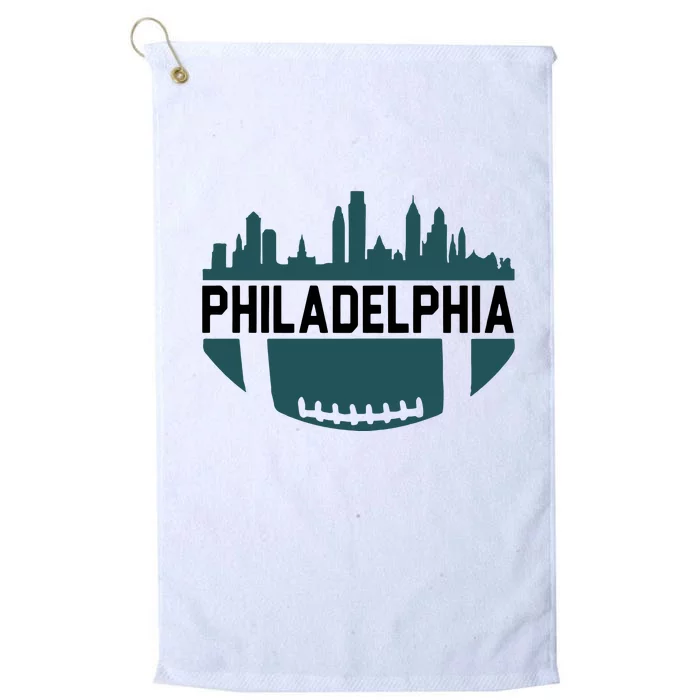 Philadelphia Football Philly Football Fan Trending Gift Idea Lover Platinum Collection Golf Towel