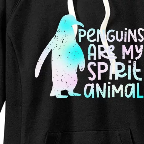 Penguin Funny Penguin Penguin Lover Women's Fleece Hoodie