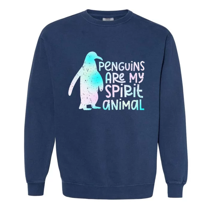 Penguin Funny Penguin Penguin Lover Garment-Dyed Sweatshirt