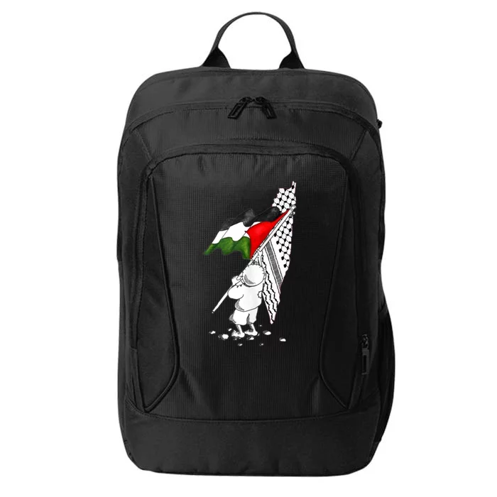 Palestine Free Palestine In Arabic Free Gaza Palestine City Backpack