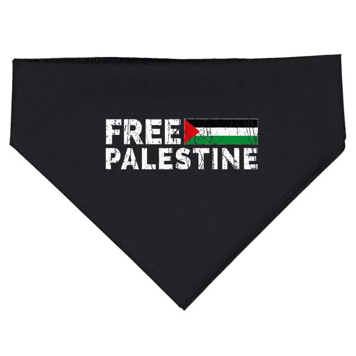 Palestine flag Palestine Free Palestine Gaza Flag USA-Made Doggie Bandana