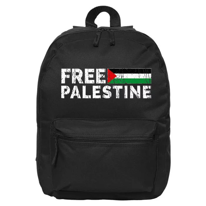 Palestine flag Palestine Free Palestine Gaza Flag 16 in Basic Backpack