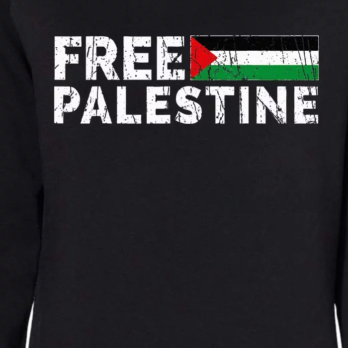 Palestine flag Palestine Free Palestine Gaza Flag Womens California Wash Sweatshirt