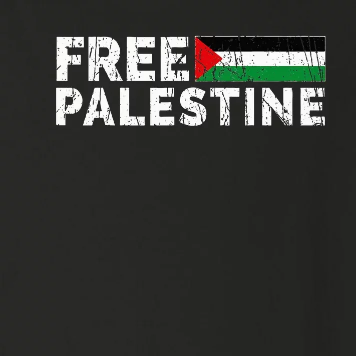 Palestine flag Palestine Free Palestine Gaza Flag Toddler Long Sleeve Shirt