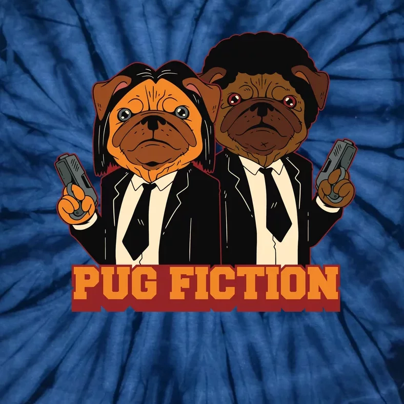 Pug Fiction Tie-Dye T-Shirt